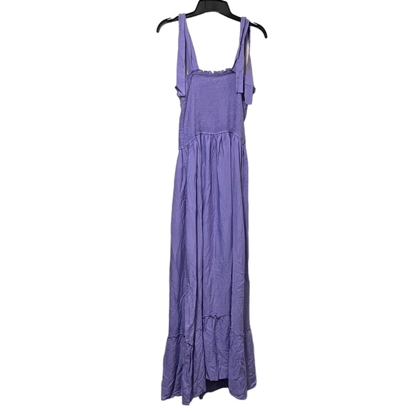 NWT Zesica Purple Boho Maxi Dress - Picture 6 of 11